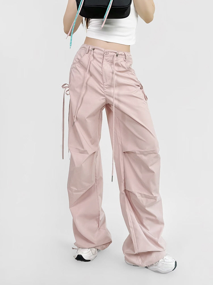 Retro Loose casual cargo pants