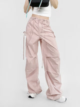 Retro Loose casual cargo pants