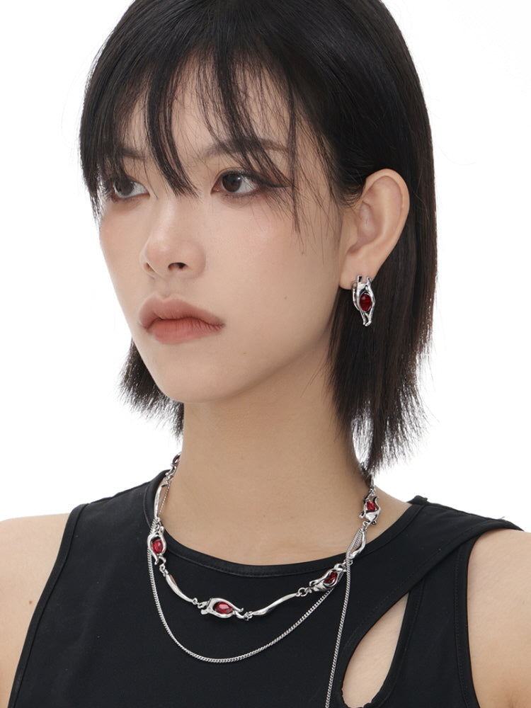 Blood Drop Series Earrings