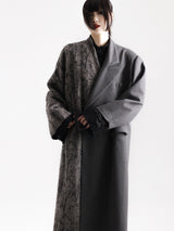 Tibetan Robe Design, Irregular patchwork coat