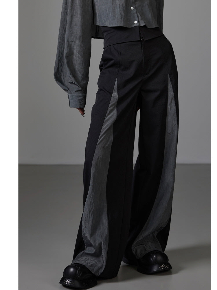 Panelled trousers