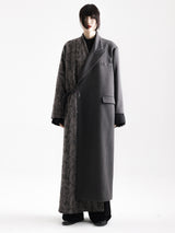 Tibetan Robe Design, Irregular patchwork coat