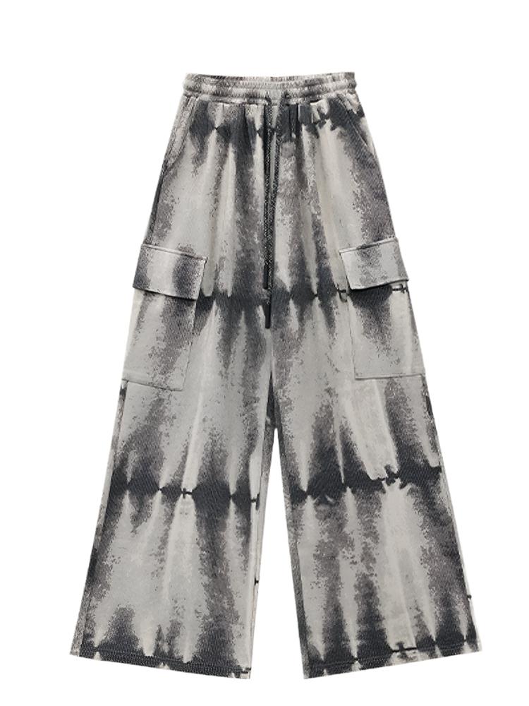 Hip-hop trendy mop pants