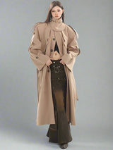 New silhouette vintage trench coat