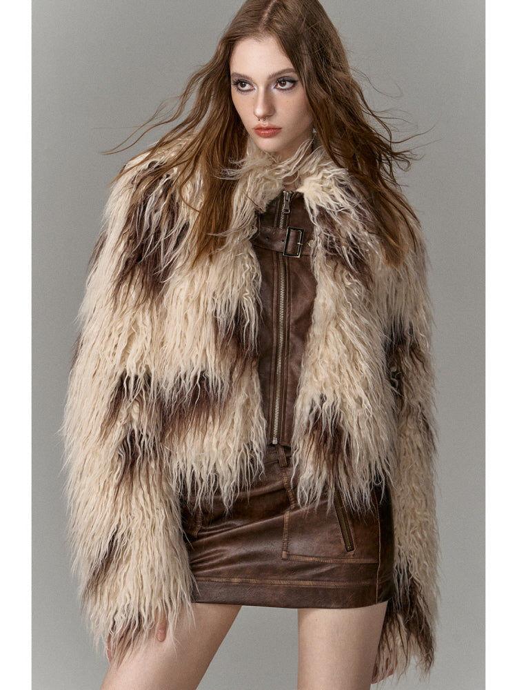 Premium eco-friendly fur thick Jacket