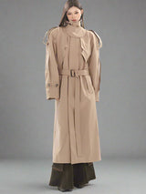 New silhouette vintage trench coat