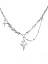 Niche star pearl necklace