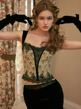 French style corset top