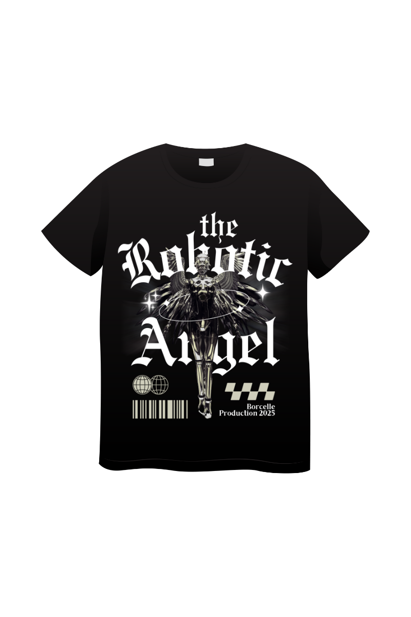 The Robotic Angel Graphic T-Shirt