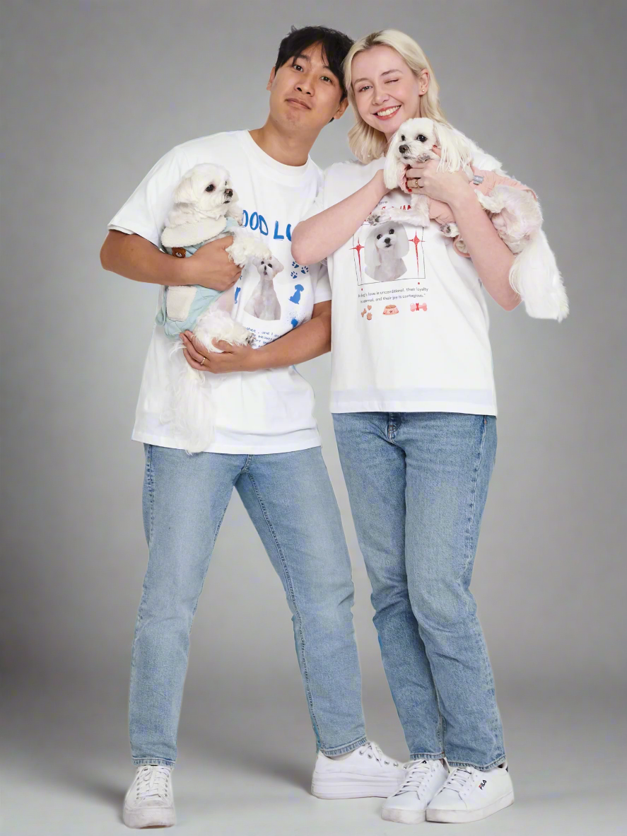 Sketch me Tee Pet Photo T-Shirts 3