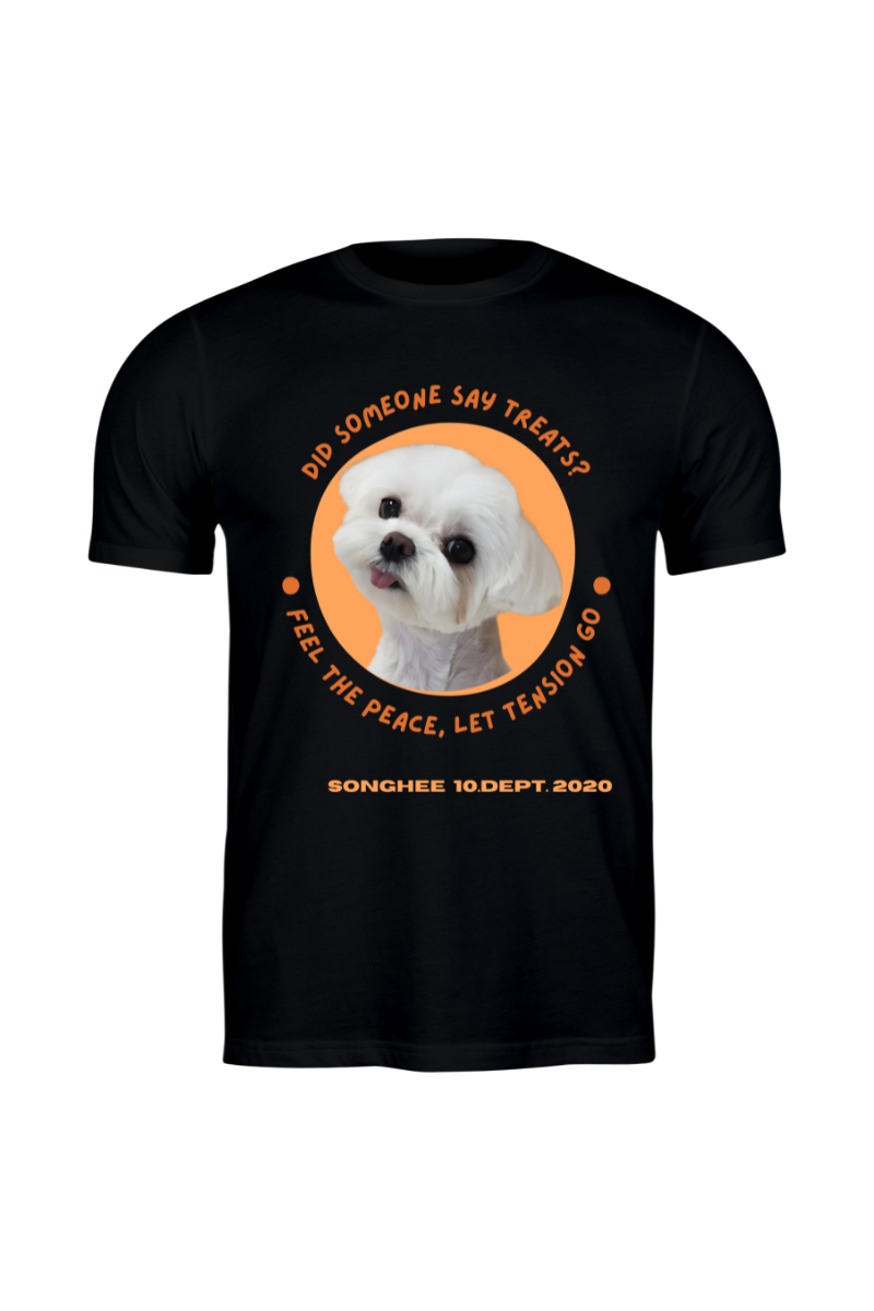 Sketch me Tee Pet Photo T-Shirts 3