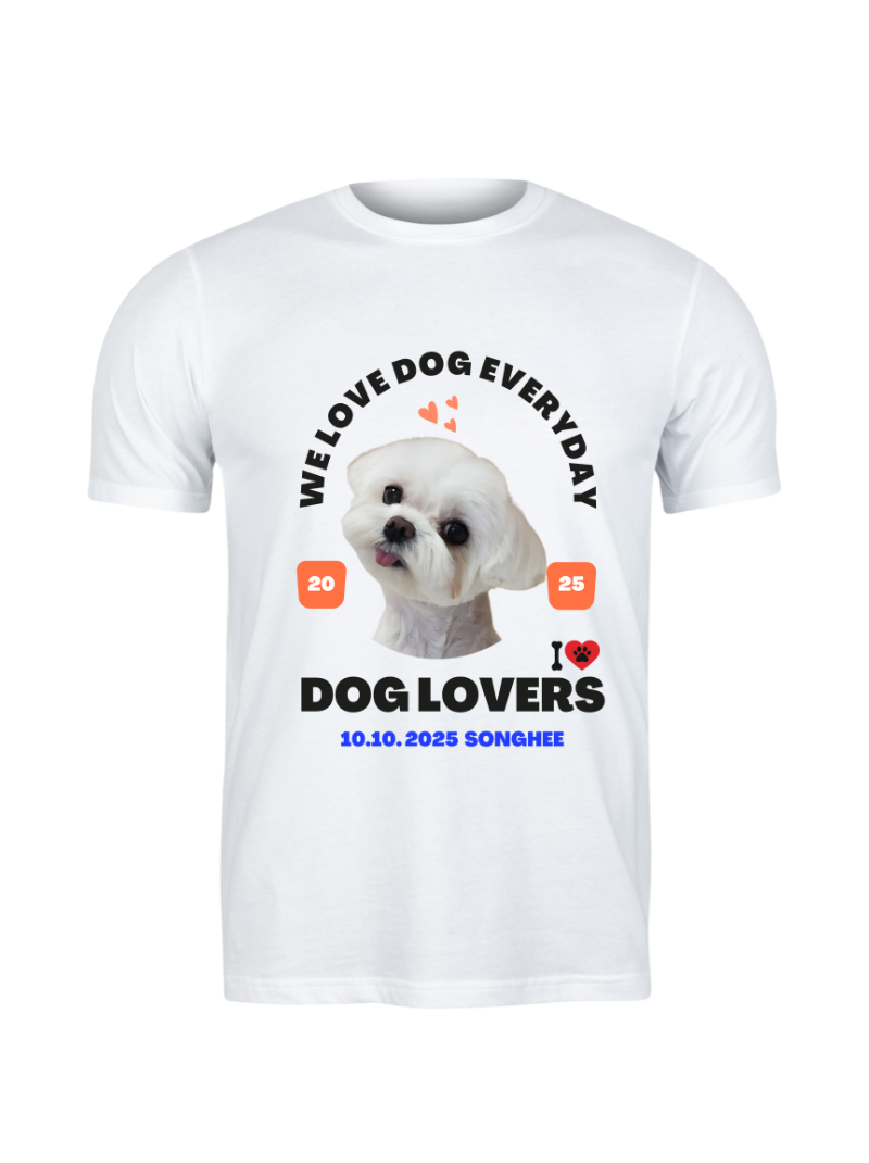 Sketch me Tee Pet Photo T-Shirts 2