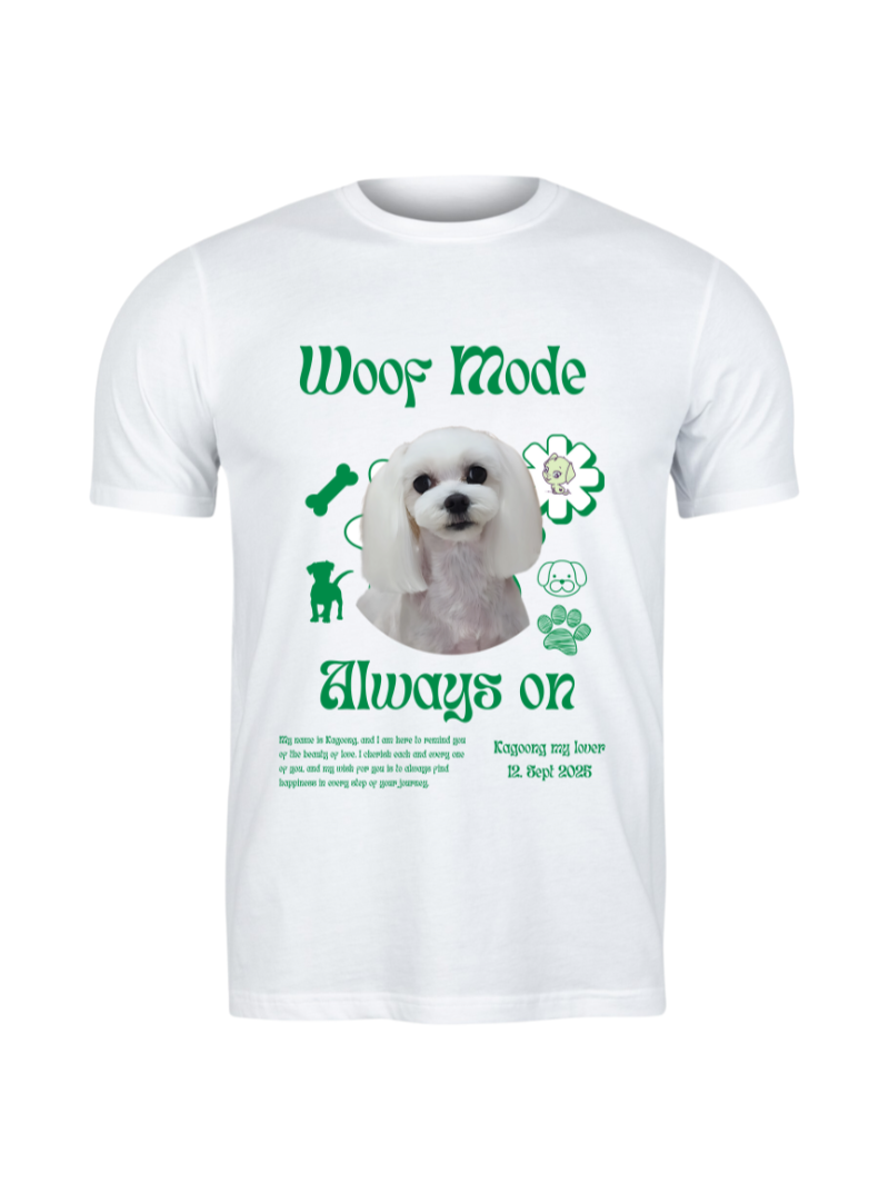 Sketch me Tee Pet Photo T-Shirts 1