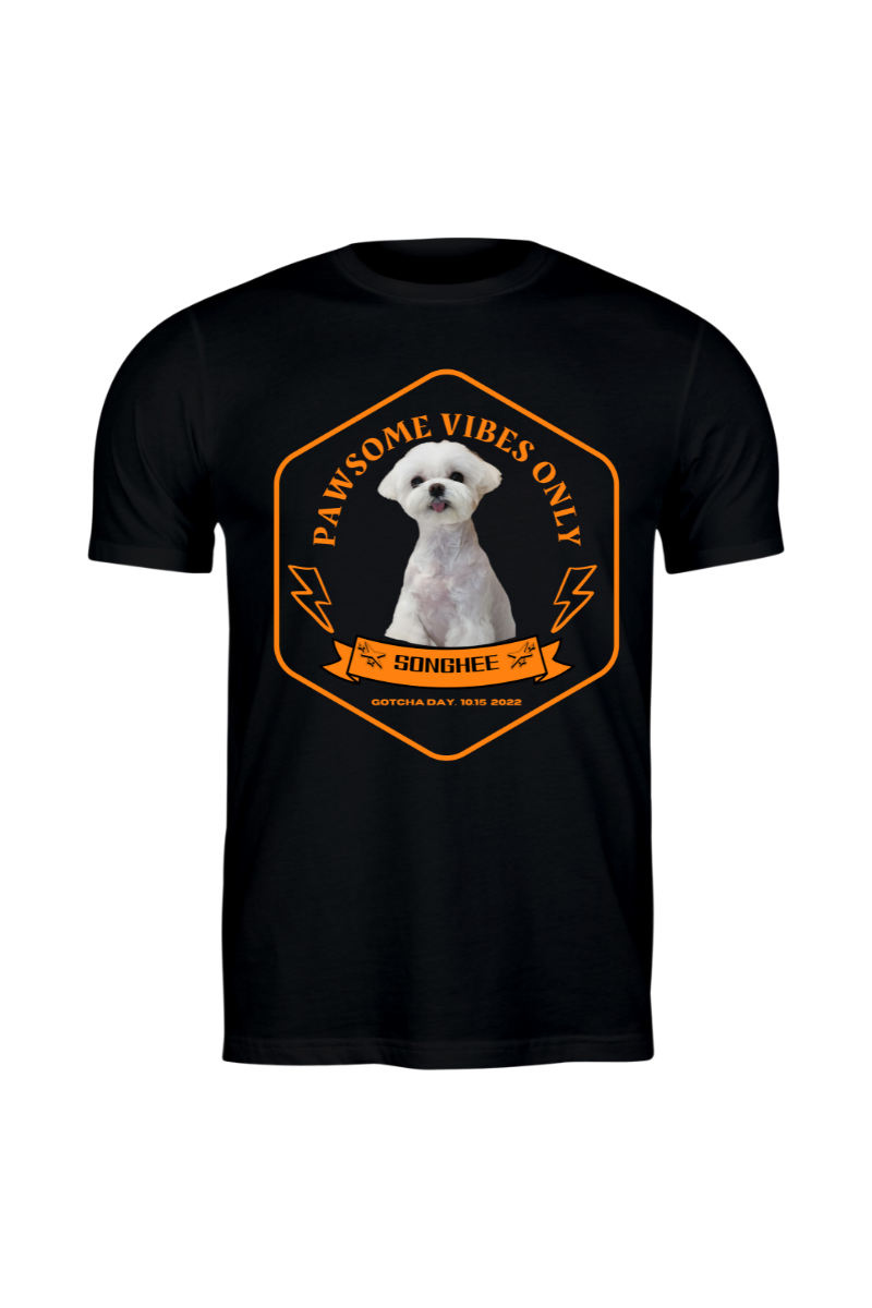 Sketch me Tee Pet Photo T-Shirts 3